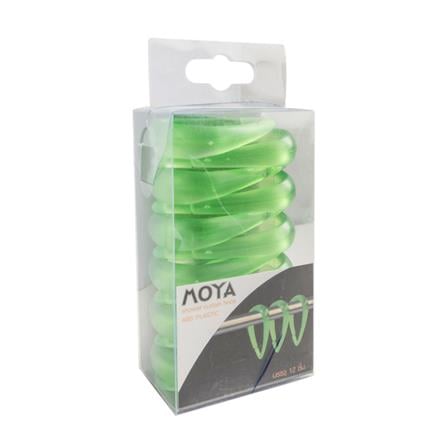 SHOWER CURTAIN HOOK MOYA SH0323B GREEN