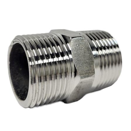 AMAN STAINLESS STEEL NIPPLE VIP-SNP-3/4"