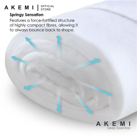 AKEMI PILLOW SLEEP ESSENTIAL DENSEFIL 48CM X 74CM WHITE