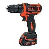 BLACK & DECKER 10.8V CORDLESS DRILL DRIVER BDCDD12HS WITH ACCESSORIES