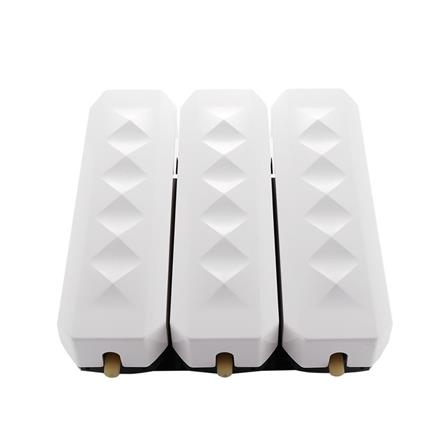 3-CHAMBER WALL SOAP DISPENSER MOYA HSD-7016-3 WHITE