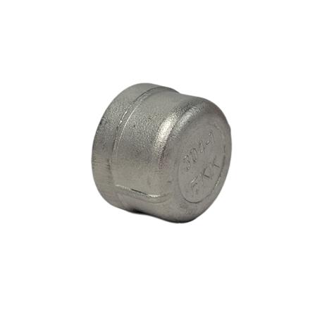 AMAN STAINLESS STEEL ROUND CAP 1" VIP - SEC - 1"