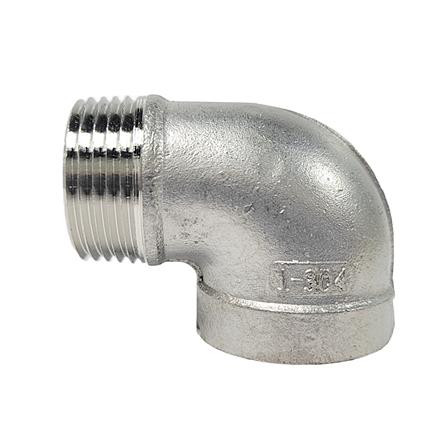 AMAN STAINLESS STEEL STREET ELBOW 1" VIP-SES-1"
