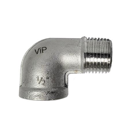 AMAN STAINLES STEEL STREET ELBOW 1/2" VIP - SES - 1/2