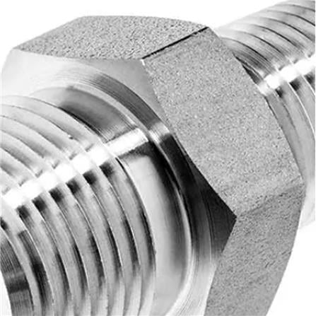 AMAN STAINLESS STEEL NIPPLE 1" VIP-SNP-1