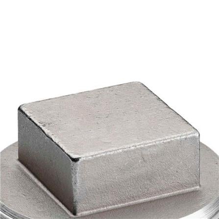 AMAN STAINLESS STEEL SQUARE PLUG 3/4" VIP-SPL-3/4