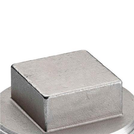AMAN STAINLESS STEEL SQUARE PLUG 1" VIP-SPL-1