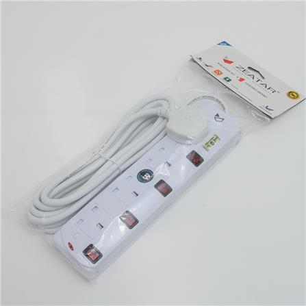 4G3M TRAILING SOCKET WITH NEON Z514N-3M ZEATAR