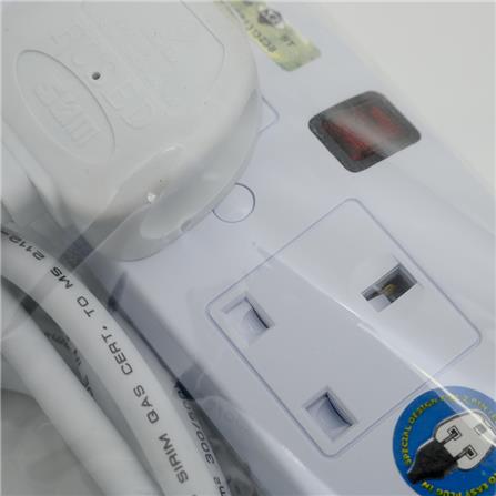 5G3M TRAILING SOCKET WITH NEON Z515N-3M ZEATAR