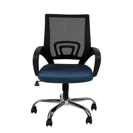 HOMEPRO FURDINI OFFICE CHAIR MESH WA268 NET/FABRIC BLUE