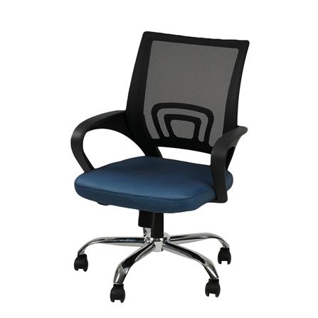 HOMEPRO FURDINI OFFICE CHAIR MESH WA268 NET/FABRIC BLUE