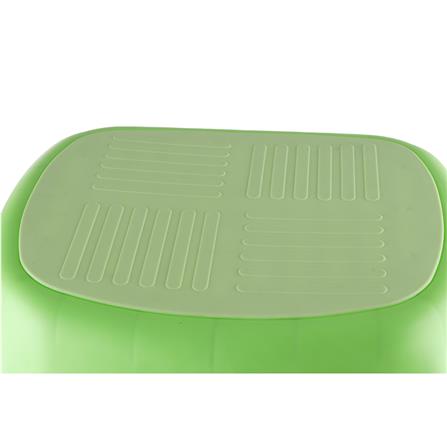 HOMEPRO SPRING CHAIR PLASTIC PP TWO TONE W37.5XD34XH46 CM GREEN