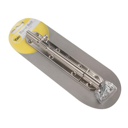 DOOR BOLT YALE BA-90706SNP1 6" STAINLESS STEEL