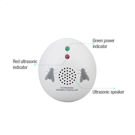 AOKEMAN ULTRASONIC HOUSEFLY REPELLER BO-150 WHITE EACH