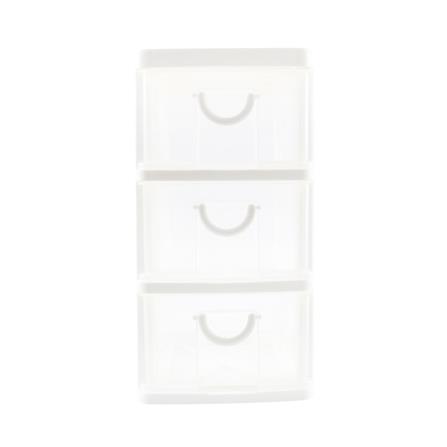 SMALL 3-DRAWER UNIT KEYWAY CK323 14X21X27.8CM CLEAR
