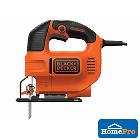 BLACK & DECKER JIGSAW VARIABLE SPEED PENDULUM 520W KS701PE ORANGE