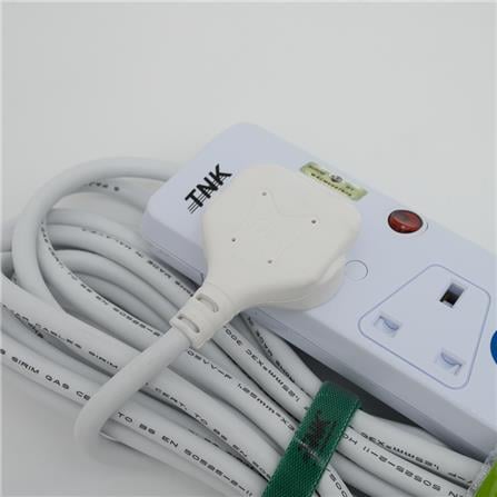 TNK 3 GANG 5 METER TRAILING SOCKET WITH NEON CPTSTN-513S5
