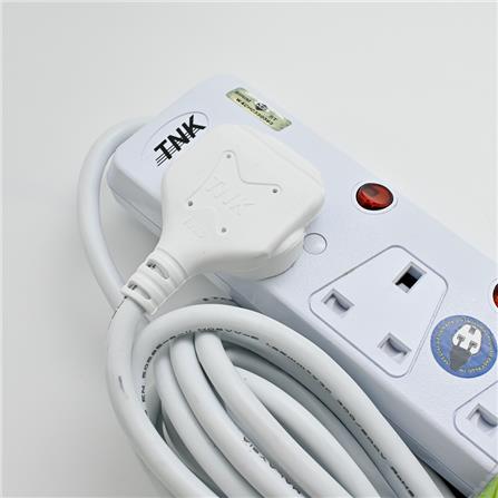 TNK 5 GANG 5 METER TRAILING SOCKET WITH NEON CPTSTN-515S5