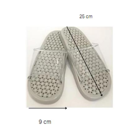 TOP ACE BATHROOM SANDAL ANTI SLIP BS-AO-GREY