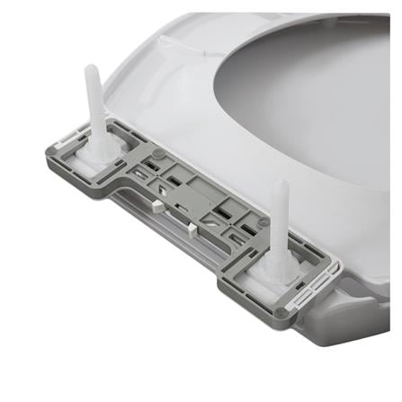 TOILET SEAT MOYA SLOW-CLOSE C1305 WHITE