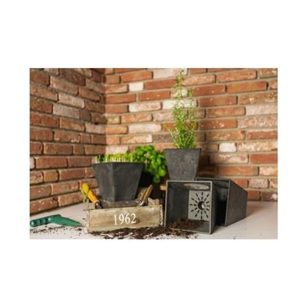 ARTSTONE ELLA POT D20 H20 BLACK