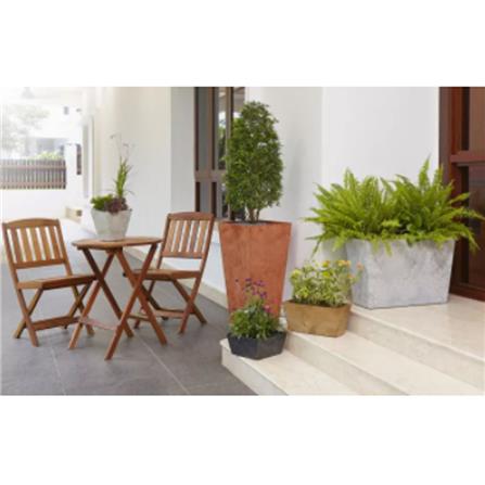 ARTSTONE ELLA POT D15 H15 GREY