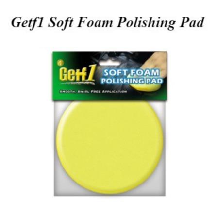 GETF1 SOFT FOAM POLISHING PAD 13CM YELLOW
