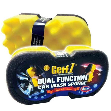GETF1 DUAL FUNCTION CAR WASH SPONGE 2IN1 (CAR CLEANING)