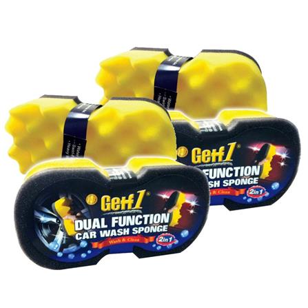 GETF1 DUAL FUNCTION CAR WASH SPONGE 2IN1 (CAR CLEANING)