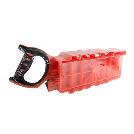 BACK SAW WITH MITER BOX PUMPKIN 12&rdquo;