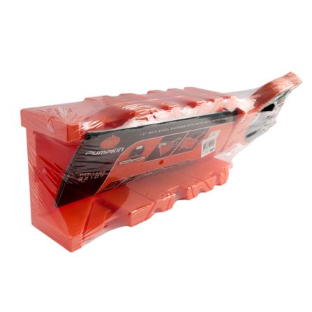 BACK SAW WITH MITER BOX PUMPKIN 12&rdquo;