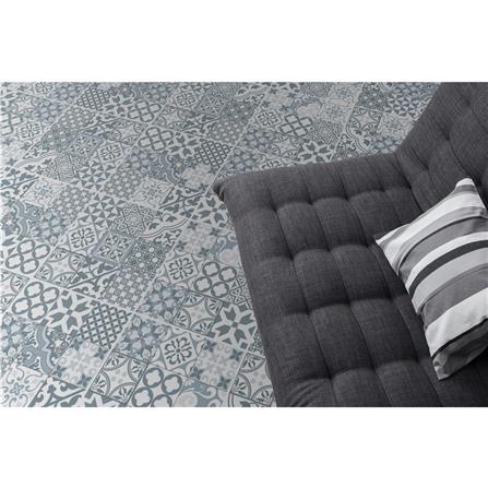 DURAGRES FLOORTILE 40X40CM LE MARCHE BLUE GRADE A 0.96M2