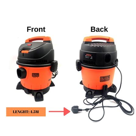 BLACK&DECKER VACUUM CLEANER BDWD15 1400W/15L