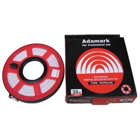 ADAMARK NYLON MEASURING TAPE 30M S30 RED