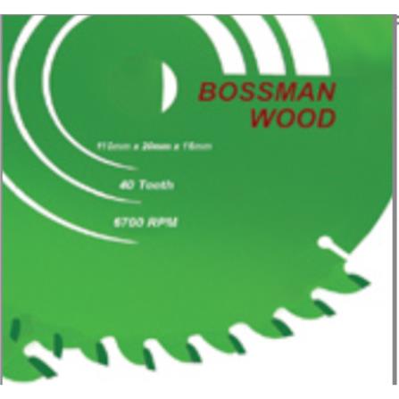 BOSSMAN WOOD CIRCULAR SAW BLADE (FOR WOOD) 4" (BW440)