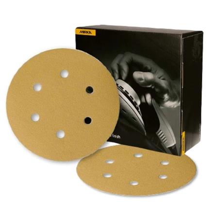 SAND DISC MIRKA 5" YELLOW (P3205Y320x5ea/set)
