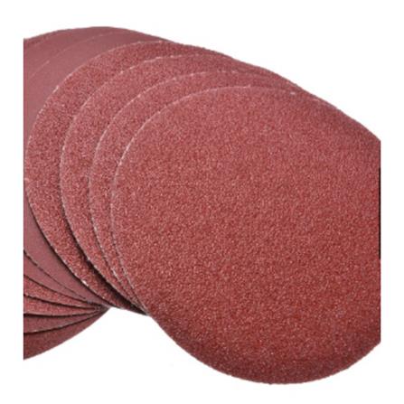 MIRKHA 5" DISC SANDING DISC HOOK AND LOOP 5EA/SET (RED)