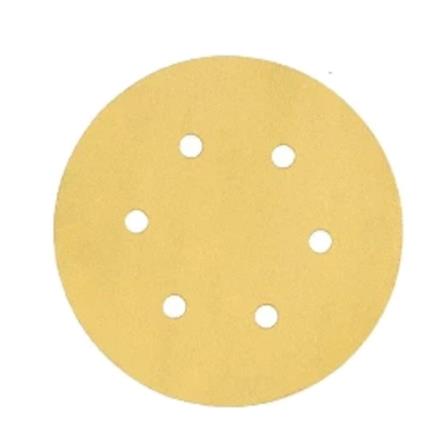 SAND DISC MIRKA 5" YELLOW (P1805Y180x5ea/set)
