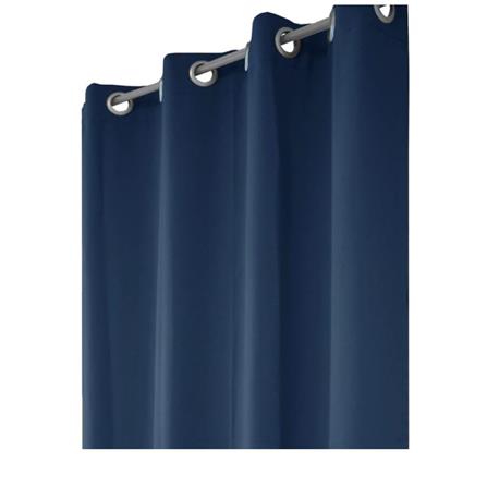 HLS ZAFA UV EYELET CURTAIN 130x250 BLUE