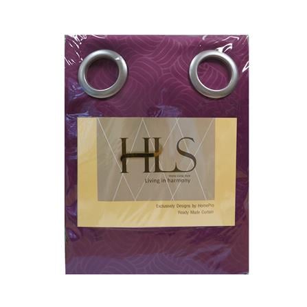 HLS CURTAIN EYELET KIARA UV 130X280CM PURPLE