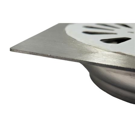 MECO STAINLESS STEEL DRAINER 2MM MS108-20 15CM