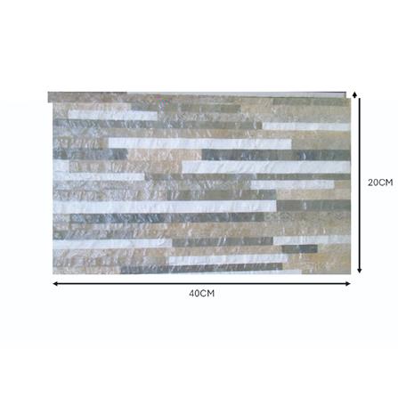 CITIGRES WALLTILE 20X40CM LEDGE STONE GREY MIX 1.0M2