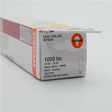 OSRAM LED BULB G24D 10W/830 WARM WHITE 10W