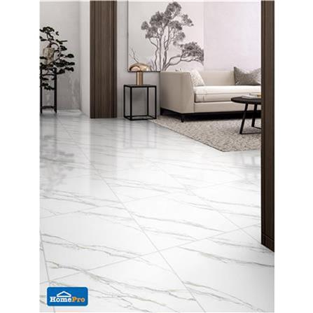 TARA FLOORTILE CALACATTA WHITE 60X60 1.44M2