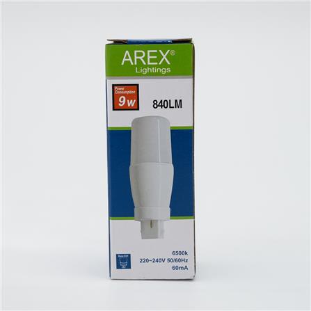 LED BULB T7A 9W DAYLIGHT G24 LEDTA9D24 AREX