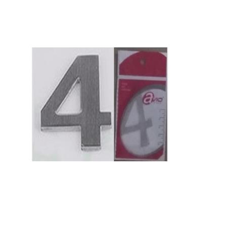 AVIO NUMBERING 75MM #4 STAINLESS STEEL 201