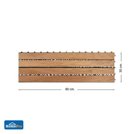 TENG WOODEN FLOOR DECKING SPRING 30X90CM