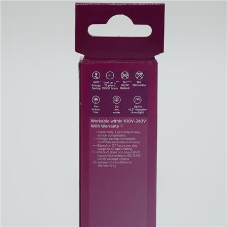 PHILIPS MYCARE LED STICK E27 3000K WARM WHITE 9.5W