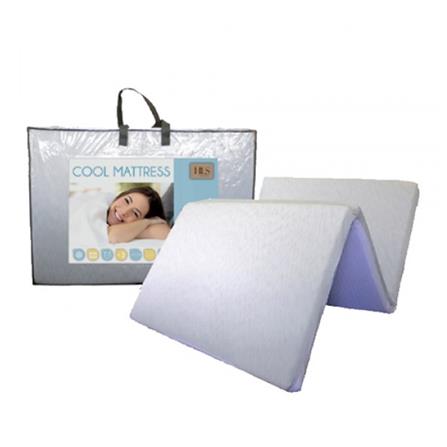 FOLDABLE BED INSPIRATION COOL 190X91X7.5 INSPIRATIONMATT3 WHITE