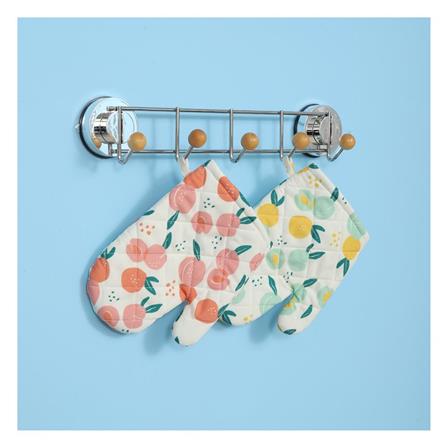 KITCHEN GLOVE CHECKERED 25CM X 17CM